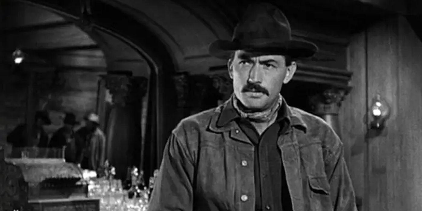 Gregory Peck as Jimmy Ringo in The Gunfighter