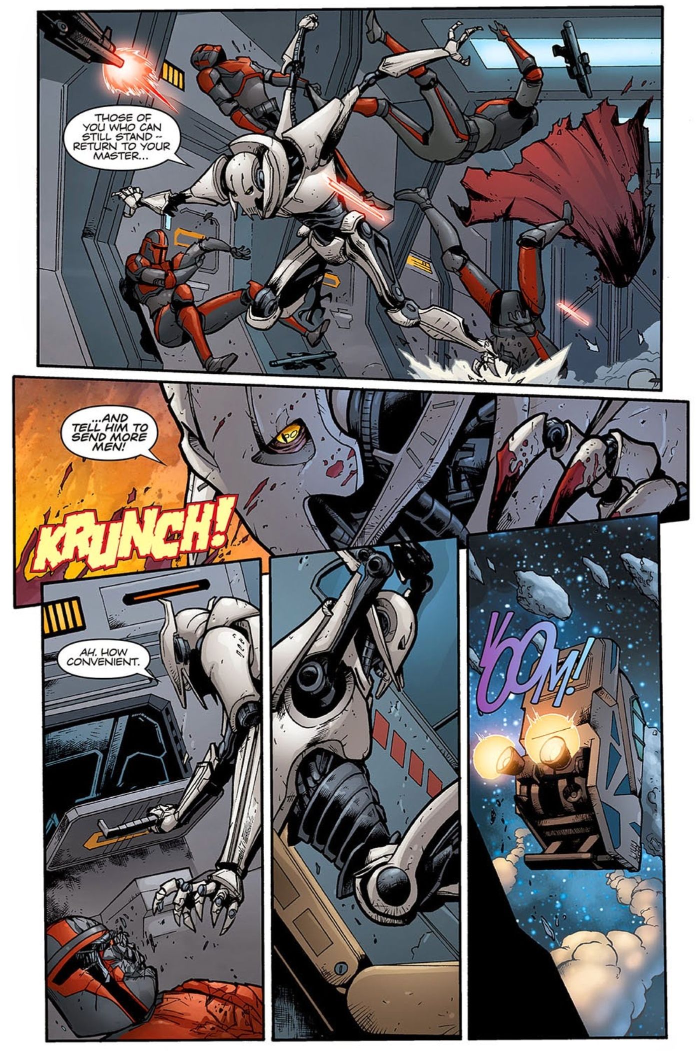 Grievous&rsquo;s hallway scene is scarier than Vader&rsquo;s.