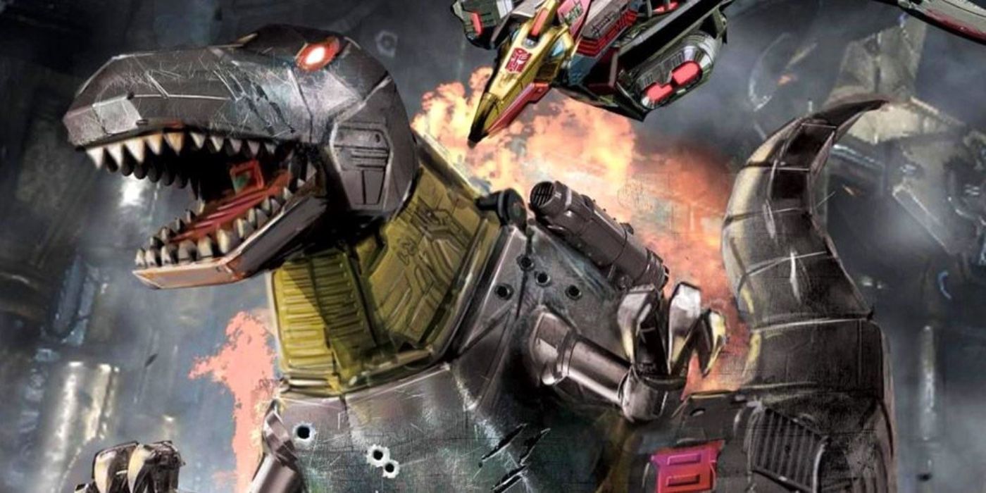 Grimlock de Transformers en guerra