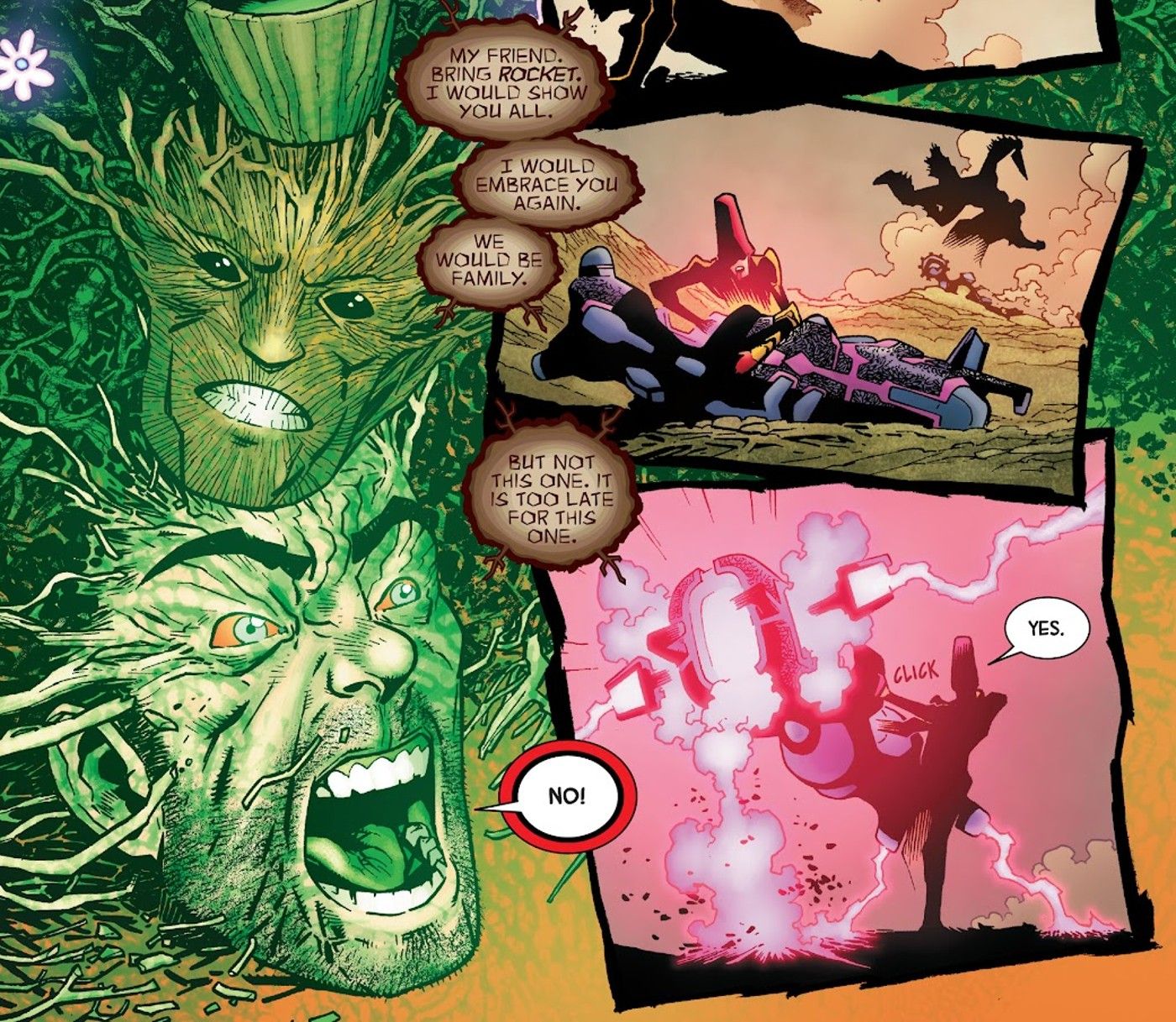 Groot diz que os Guardiões podem ser uma família novamente