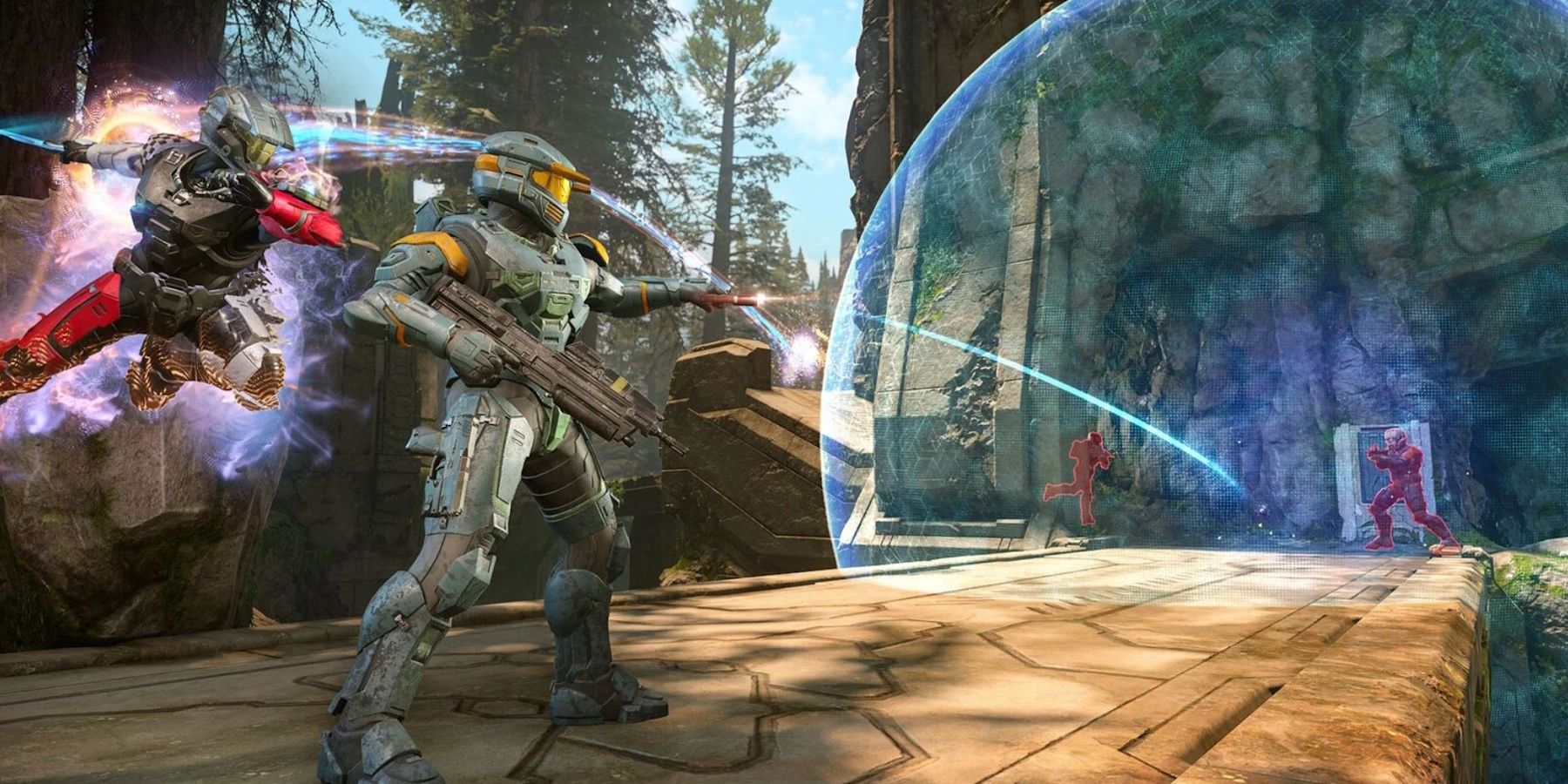 Halo Infinite Forest Map