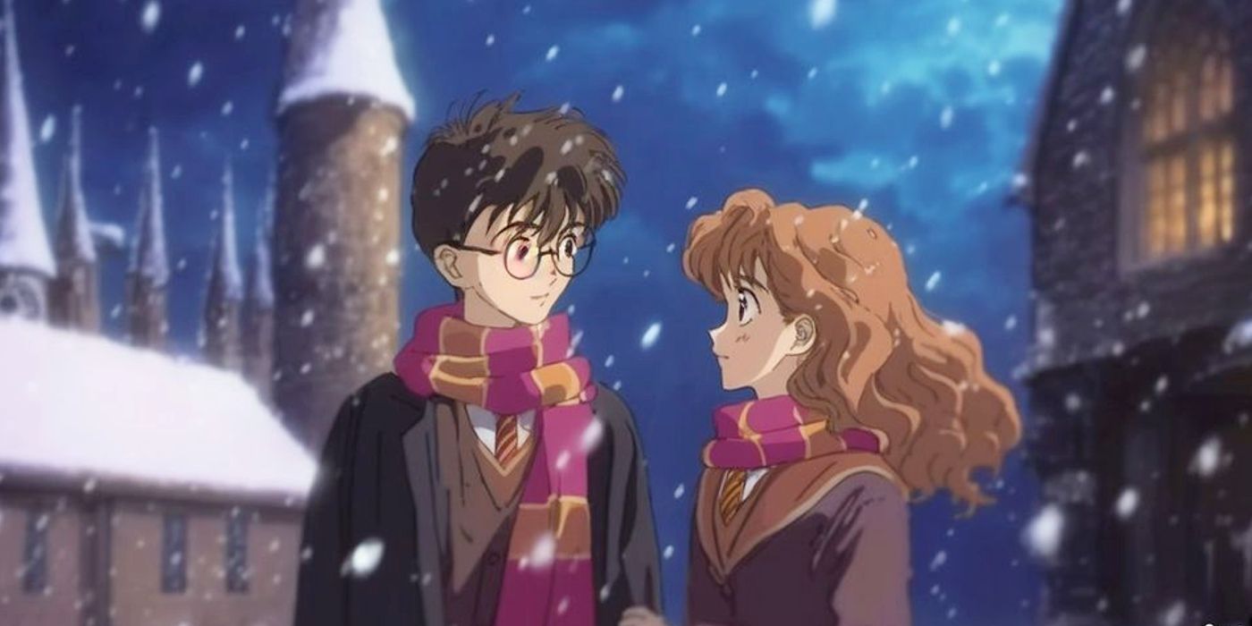 If Harry Potter was Anime - Fan Art - Media Chomp