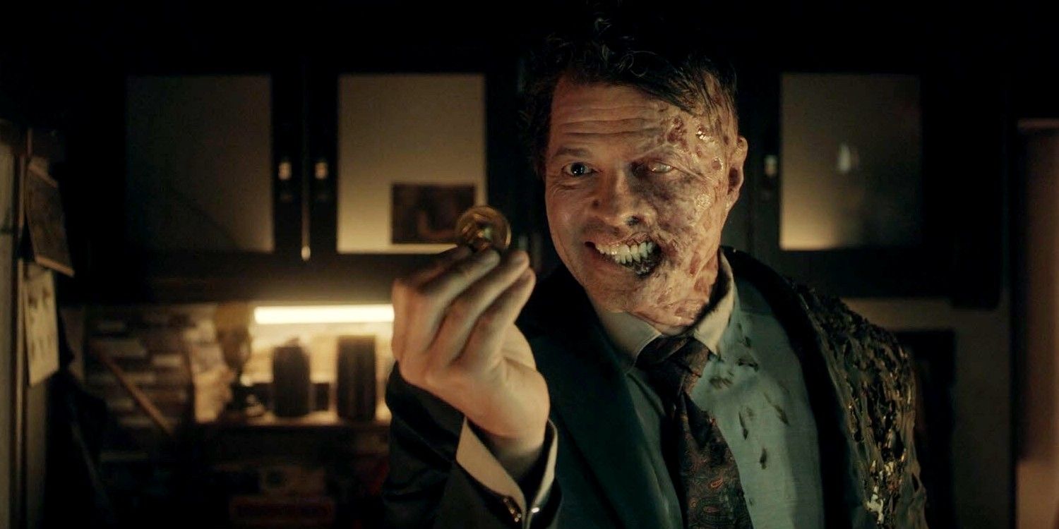 Gotham Knights' Featurette: Misha Collins on Harvey Dent Becoming Two Face