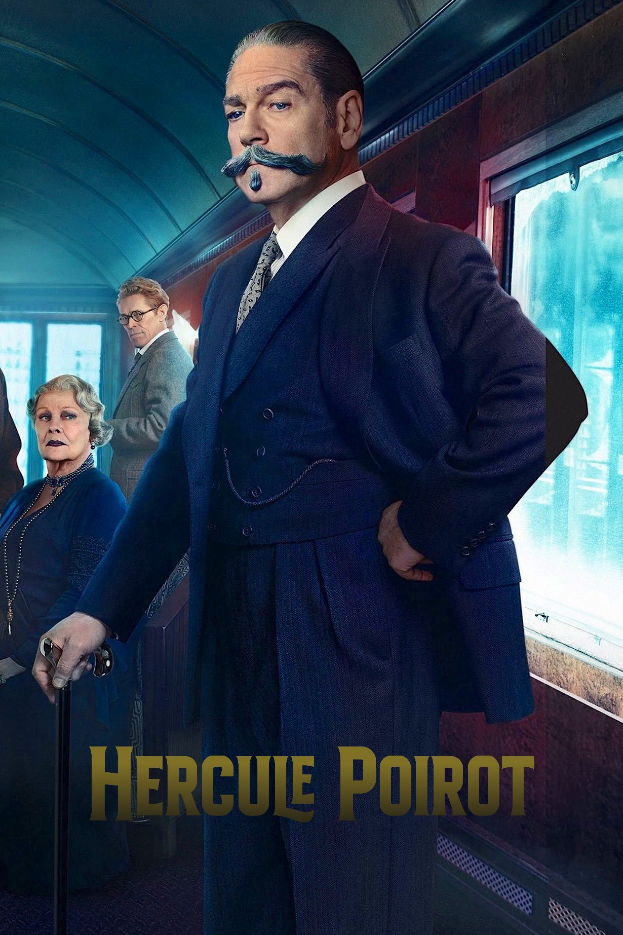 Cartaz da franquia Hercule Poirot