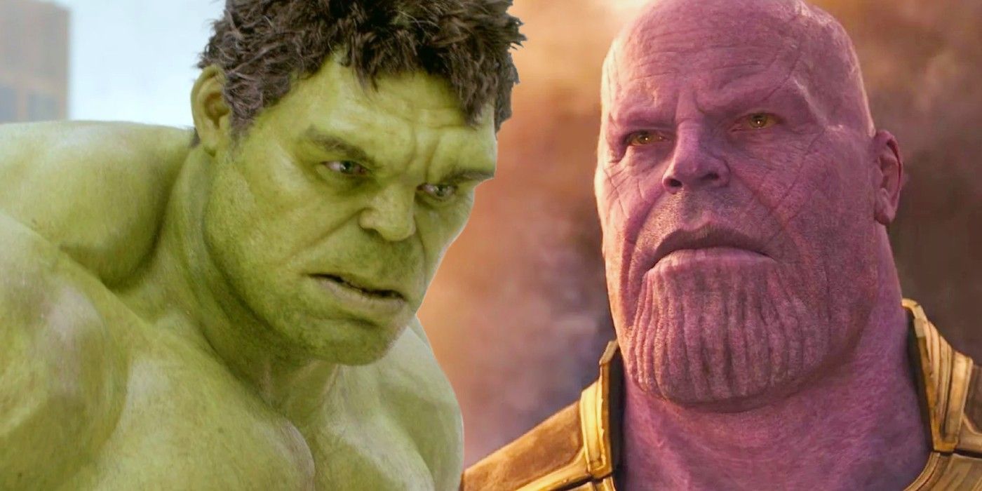 thanos vs hulk infinity