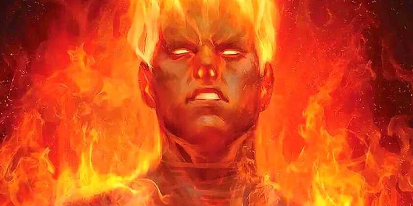 Fantastic Four's the Human Torch. 
