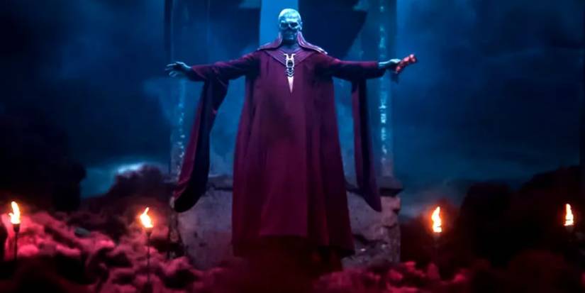 Ian Hanmore as Szass Tam in Dungeons & Dragons: Honor Among Thieves.