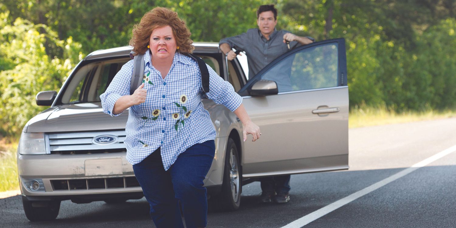 Jason Bateman and Melissa McCarthy in Identity Thief