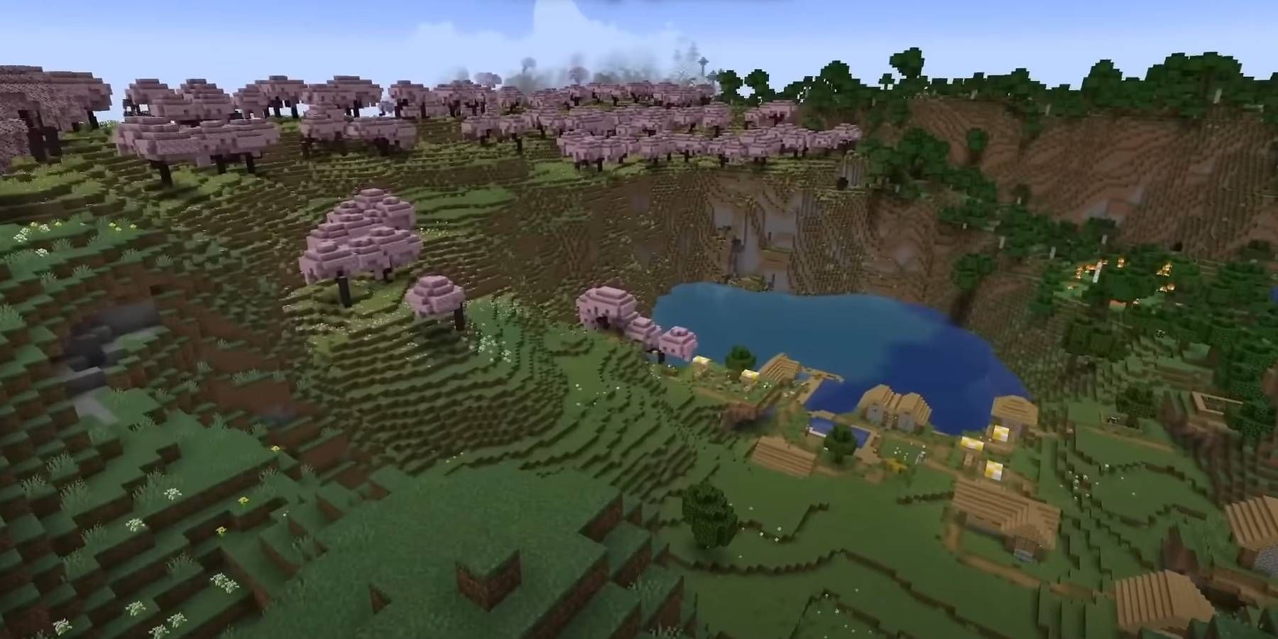 10 лучших сидов Minecraft для Cherry Blossom