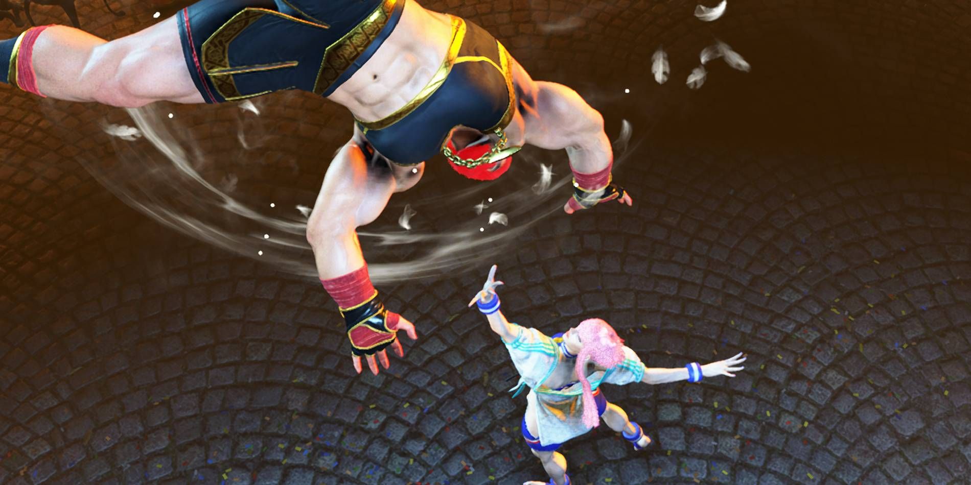 Street Fighter 6 Manon Command Grab Coup spécial amélioré par l'augmentation des médailles
