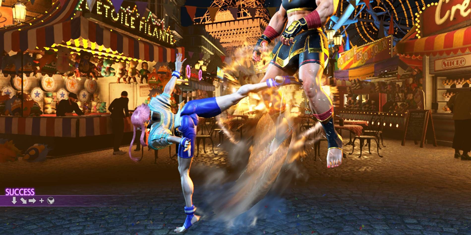 Street Fighter 6 Manon Rond-point Coup spécial pour l'attaque anti-aérienne