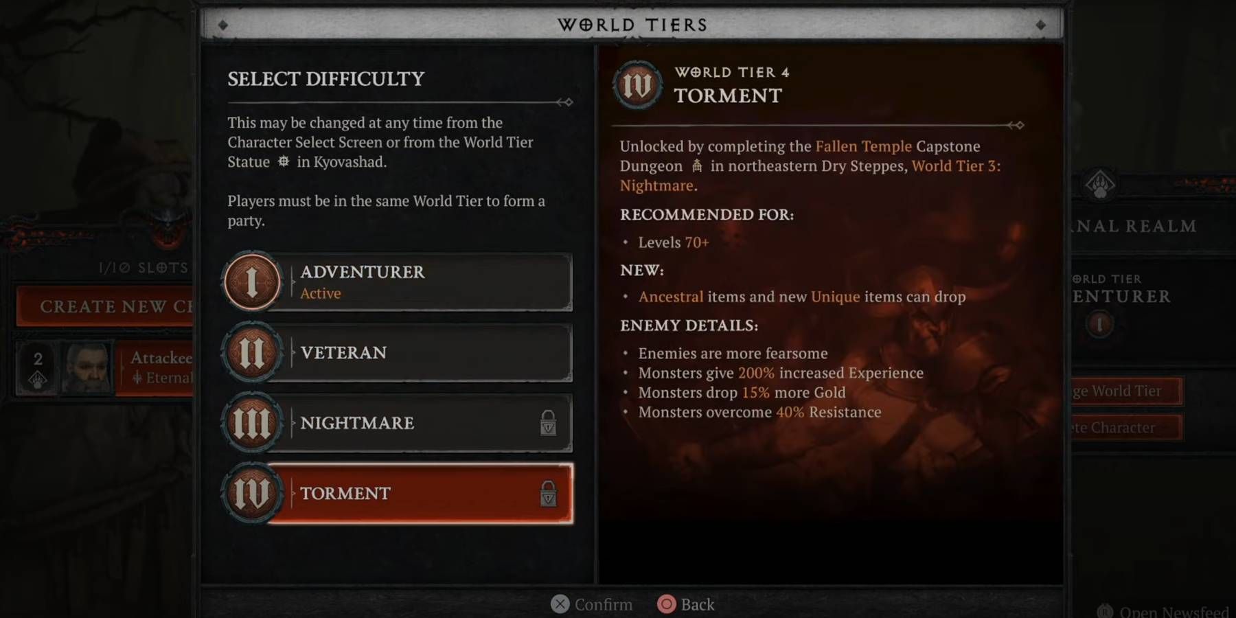 Diablo 4 World Tier 4: Perubahan Gameplay Siksaan