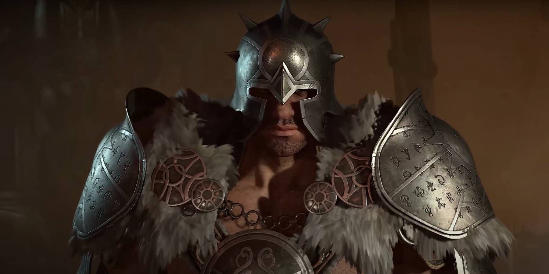 Diablo 4 Barbarian Armor Legendary Gear Outfit with Different Aspects Assigned from Codex of Power