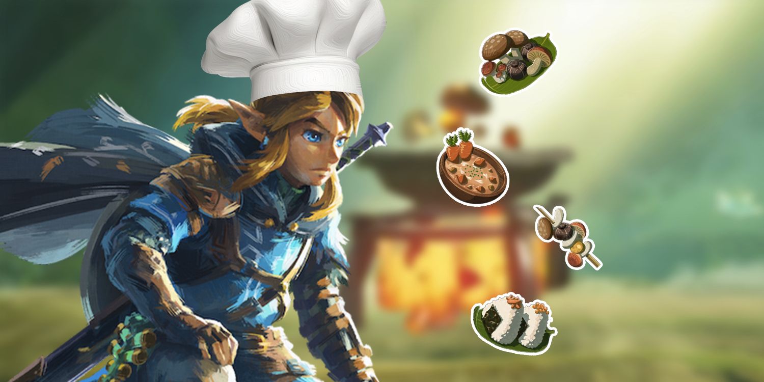 Zelda Breath of The Wild Crafting Recipes Food Cooking Ingredients
