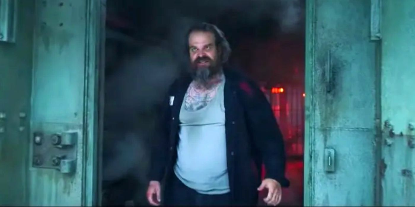 David Harbour in Hellboy