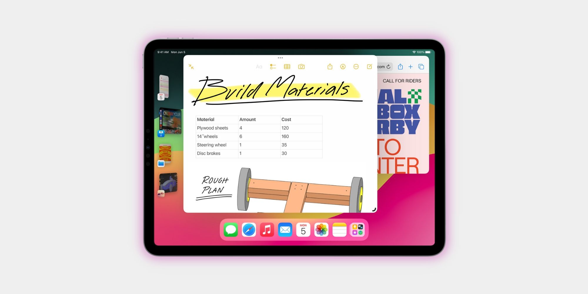 Perbaikan pada Stage Manager di iPadOS 17