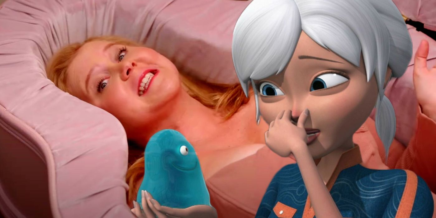 Inside Amy Schumer with her in coffin and Monsters vs Aliens