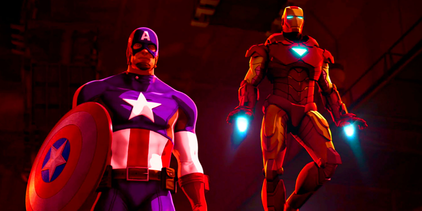 iron man and captain america heroes united animated film