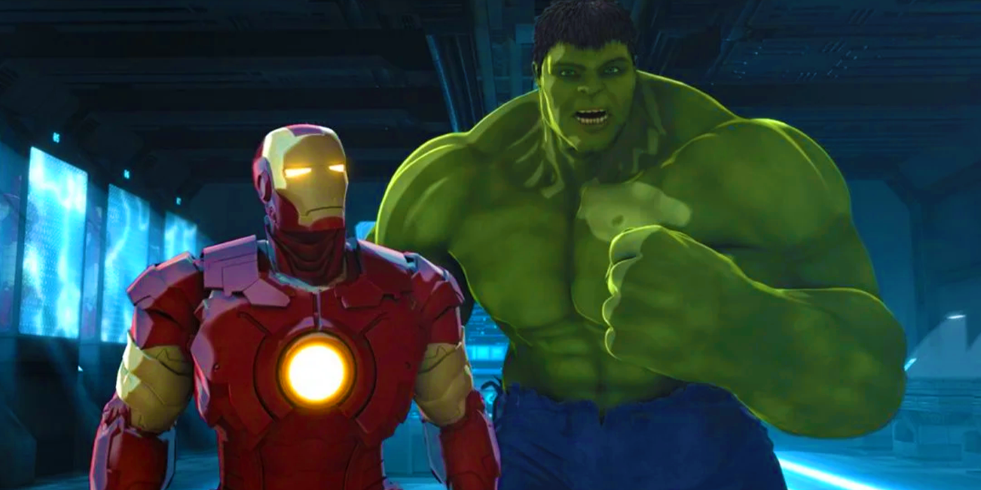 iron man and hulk heroes united animated film