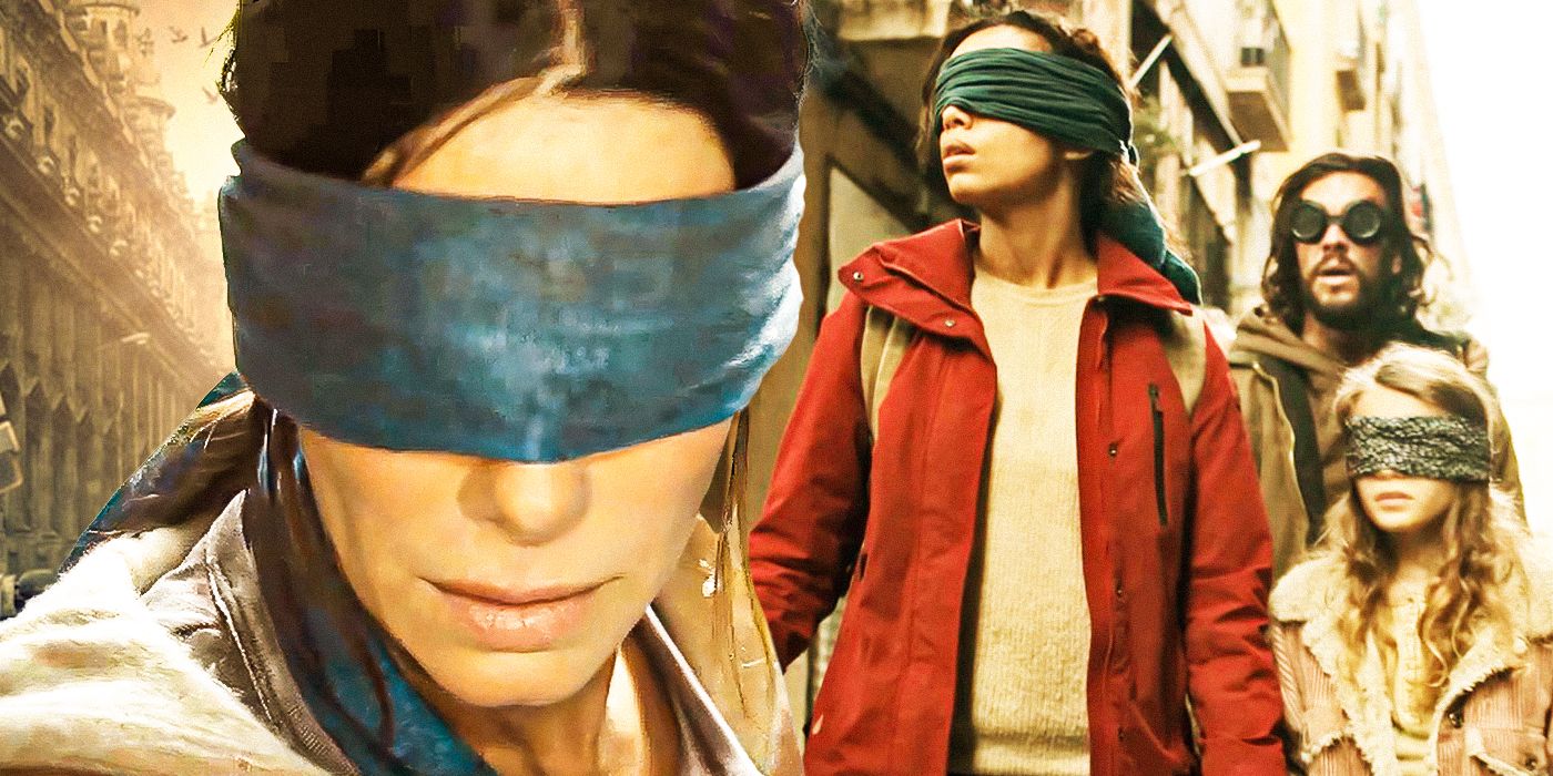 Bird Box Barcelona stars explain unexpected benefits of blindfold acting