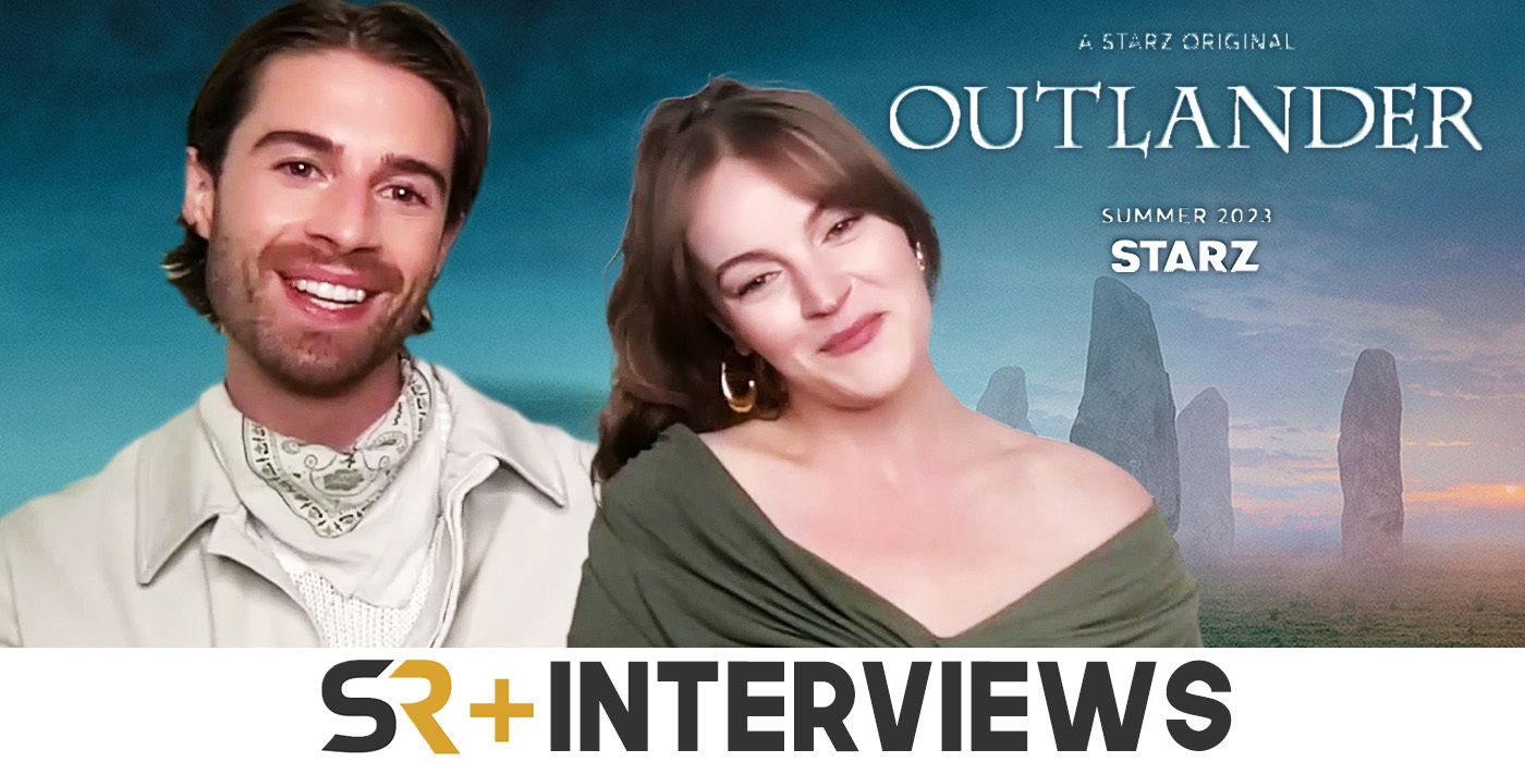 izzy meikle-small &amp; joey phillips outlander season 7 interview