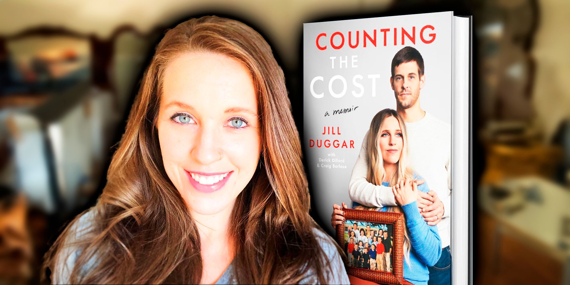 19 Kids and Counting's Jill Duggar with her book Counting the Cost