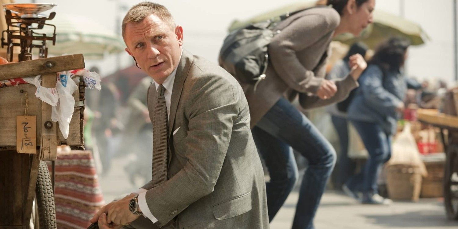 Daniel Craig as James Bond in Skyfall