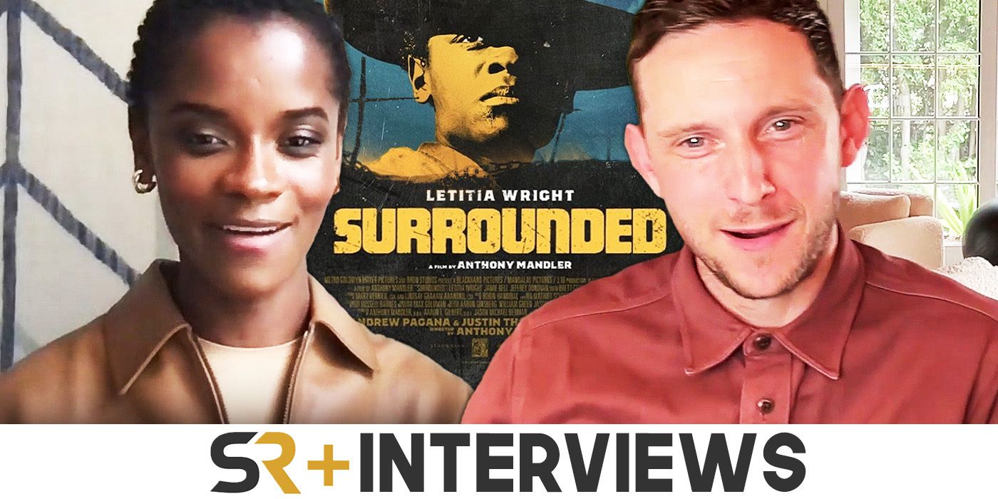 Letitia Wright & Jamie Bell On The Inspiration Behind Surrounded