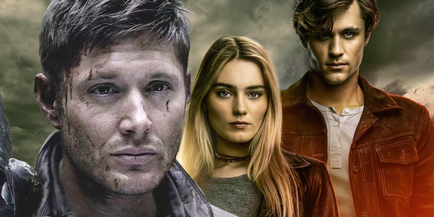 Jensen Ackles as Dean Winchester in Front of The Winchesters Poster