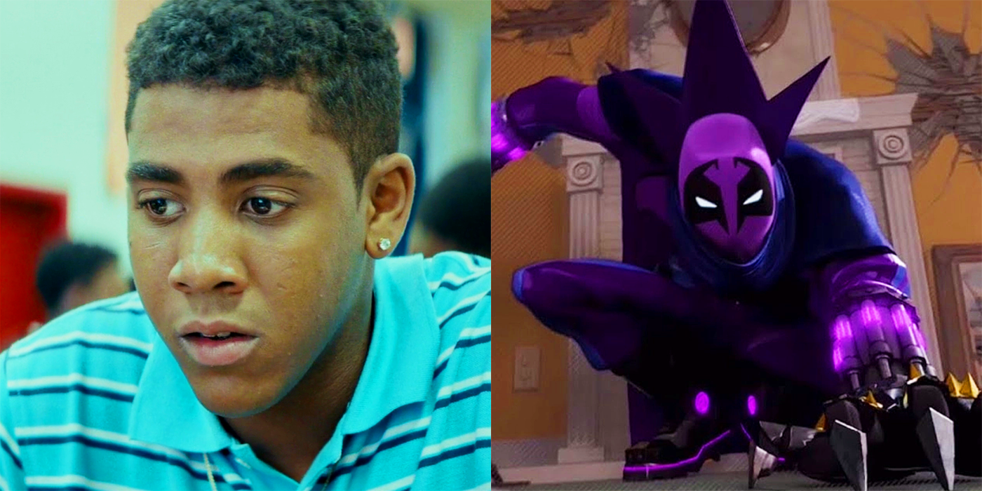 jharrel jerome as miles morales in across the spider-verse