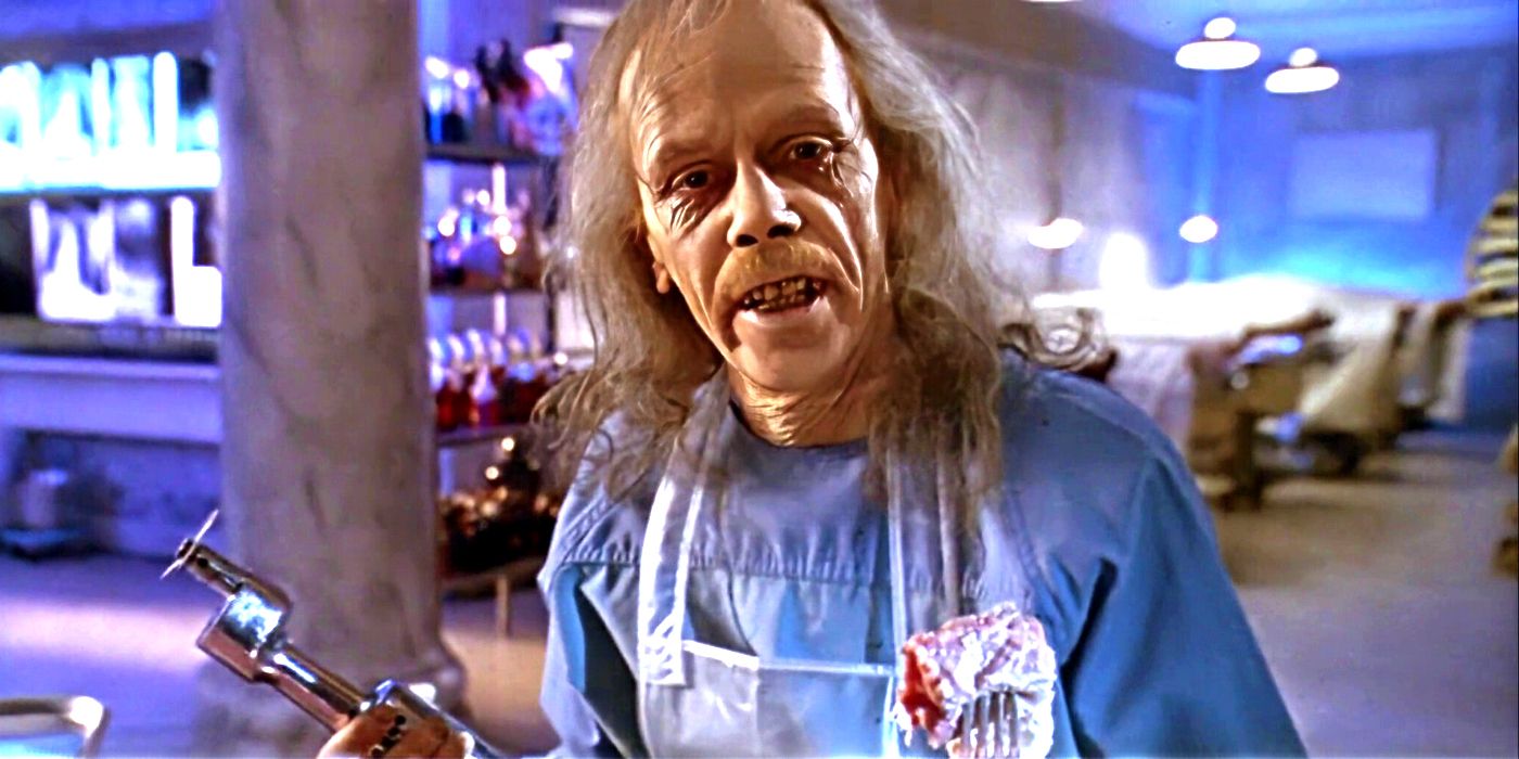 John Carpenter as the creepy morgue attendant in Body Bags