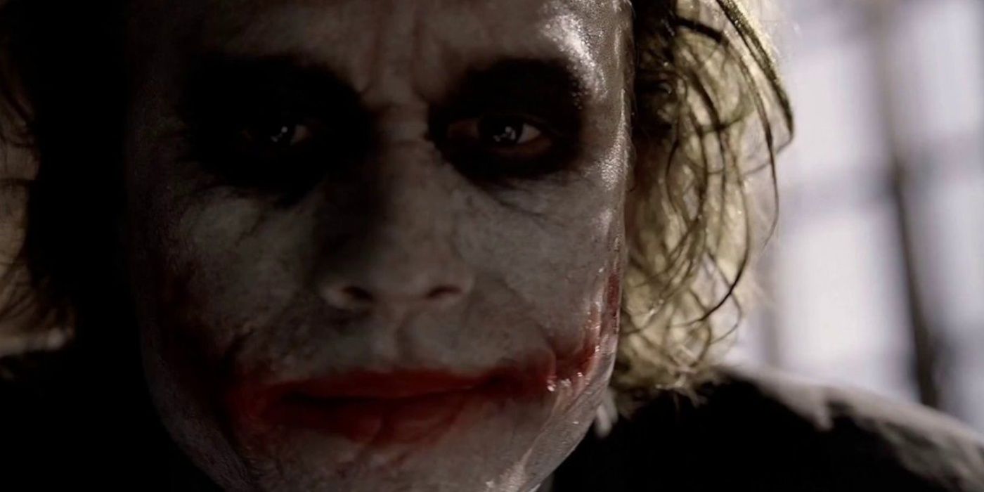 Joker in the opening scene of The Dark Knight