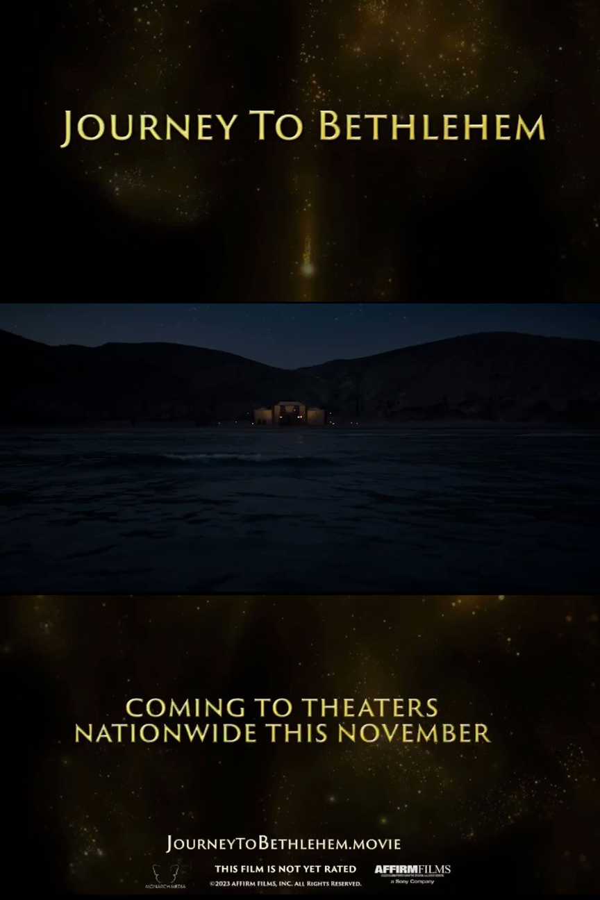 Journey To Bethlehem 2023 movie poster