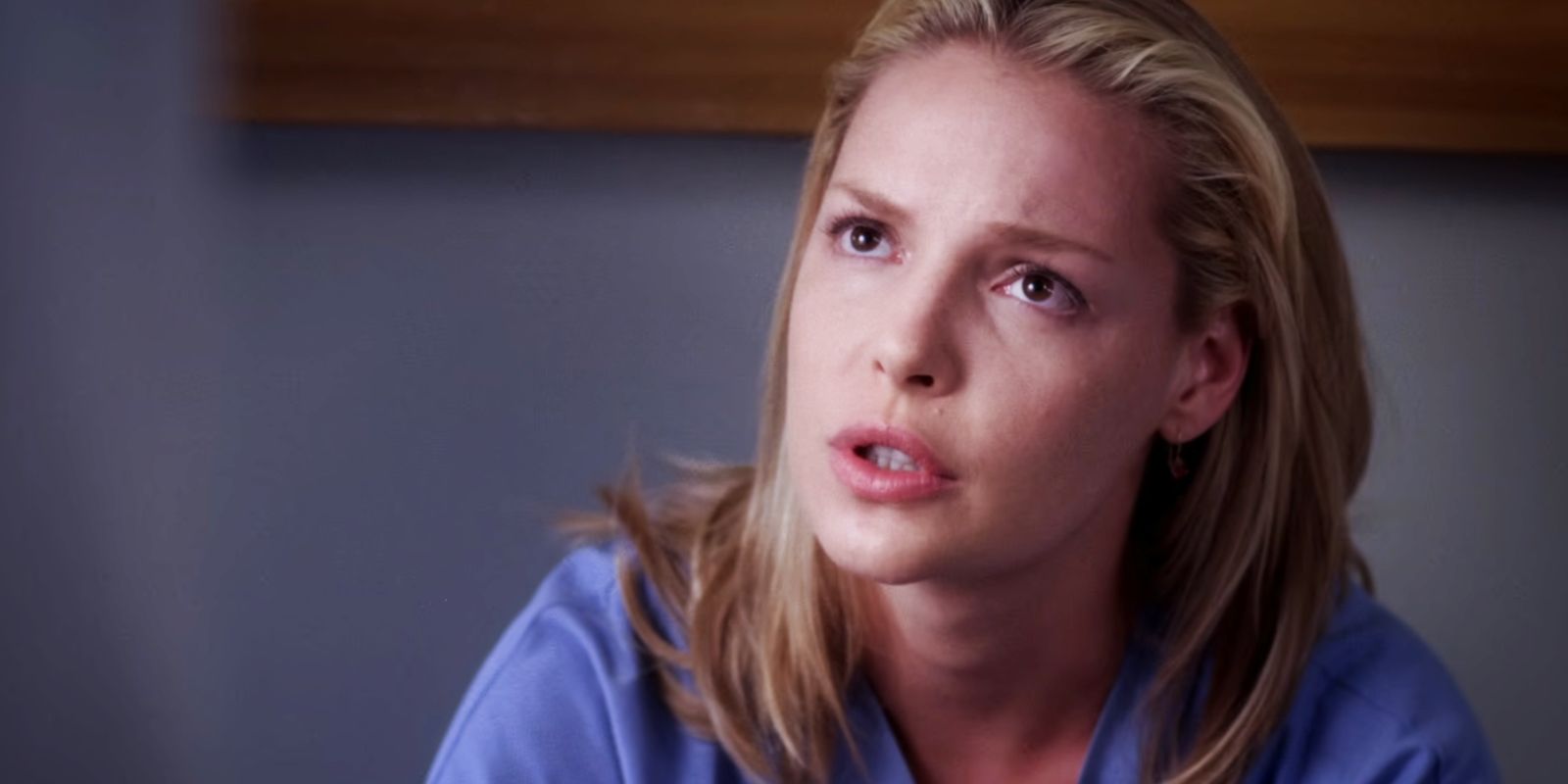 Katherine Heigl as Izzy in Grey's Anatomy