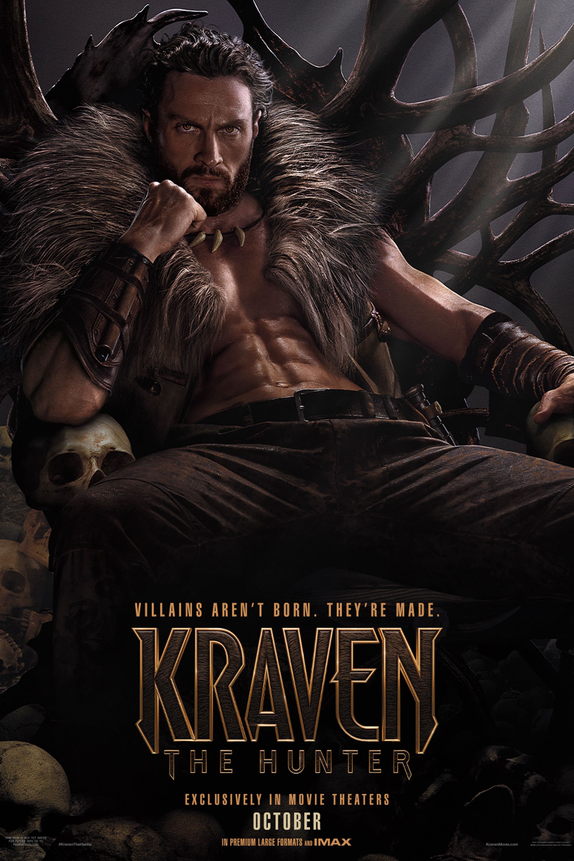 kraven the hunter poster