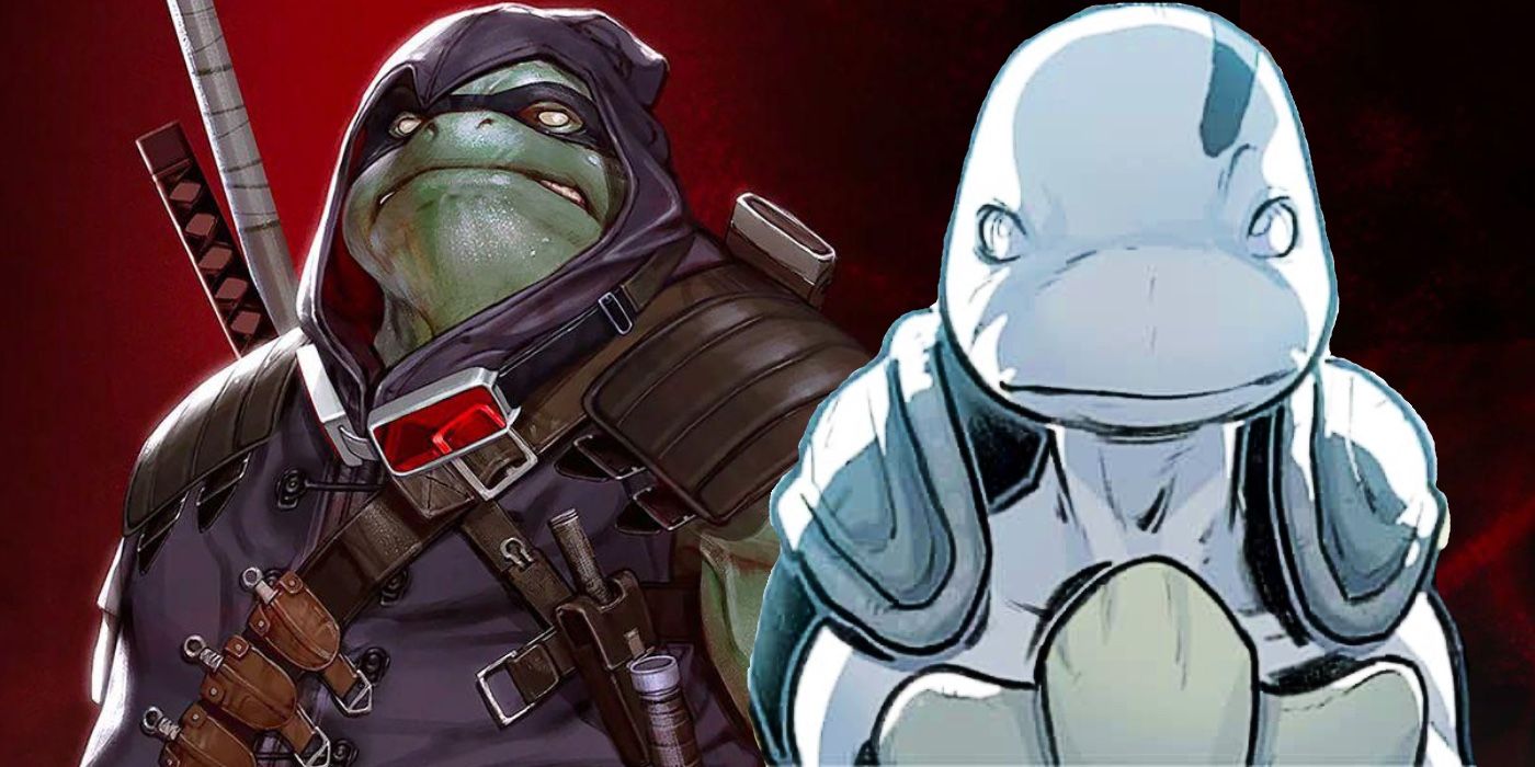 Last Ronin’s Mikey standing behind a young Uno