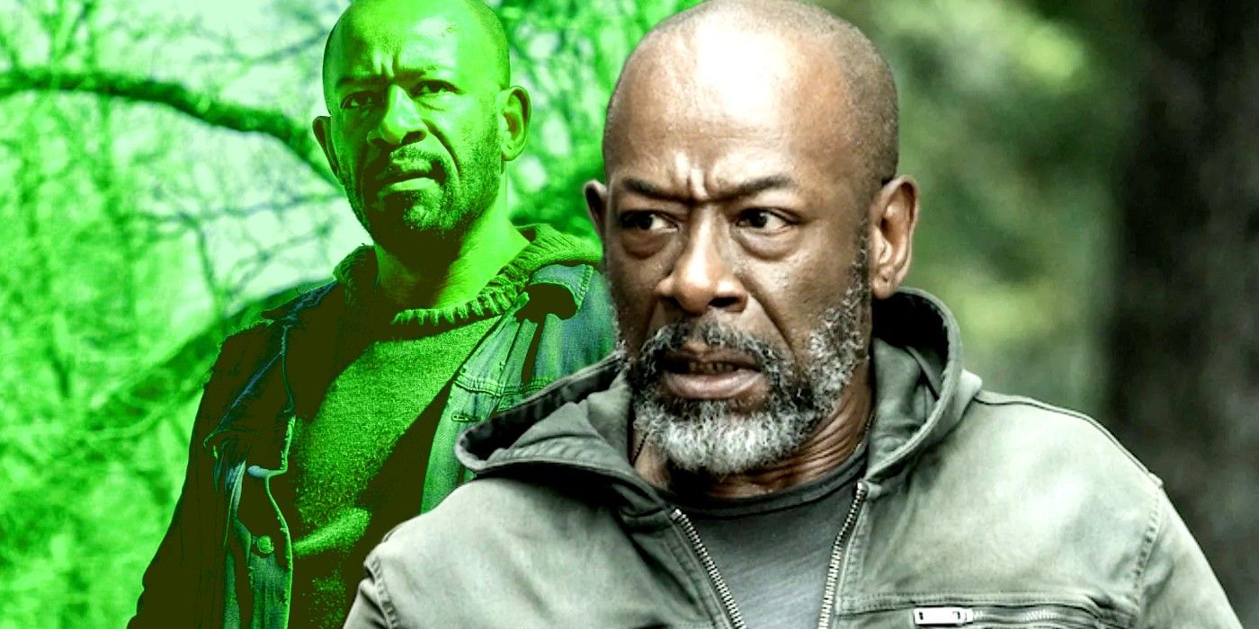 Lennie James as Morgan at different ages in Fear The Walking Dead