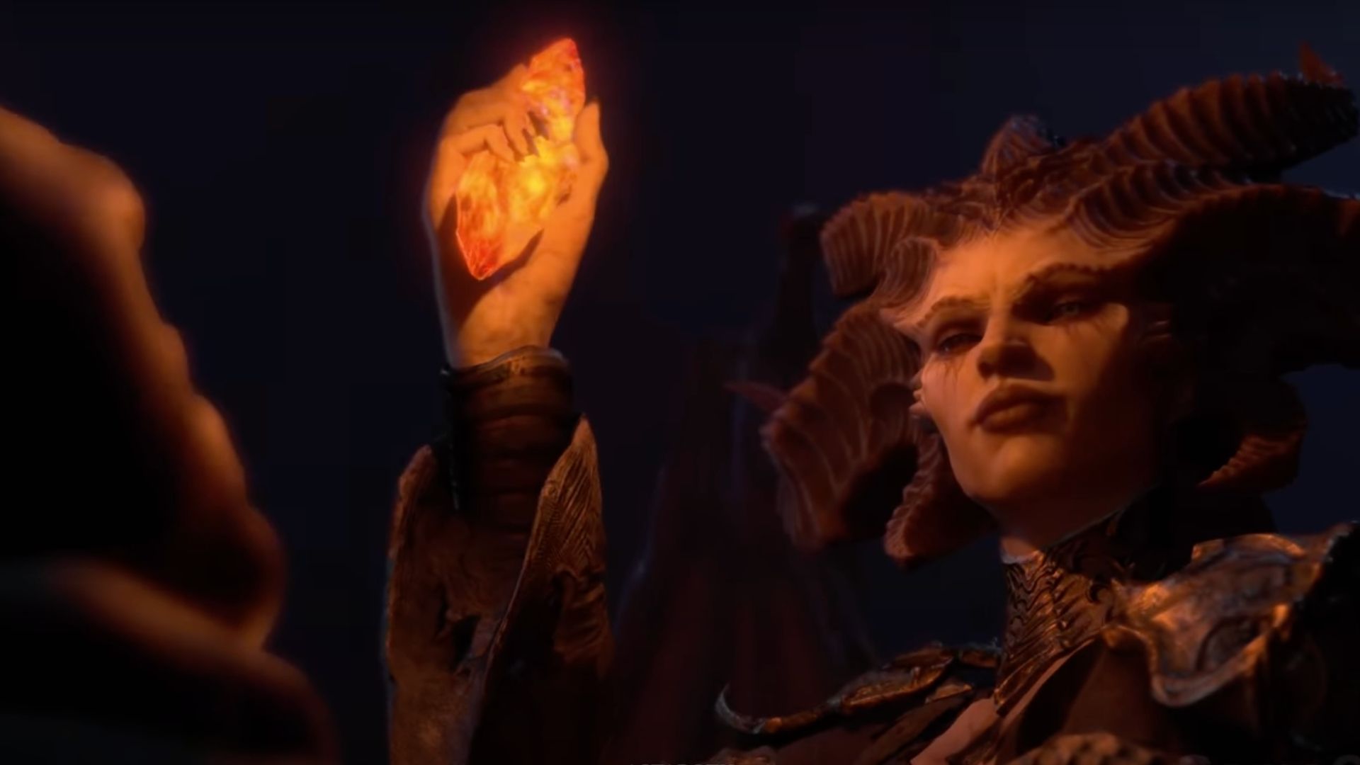 Lilith resurecting Astaroth in Diablo 4