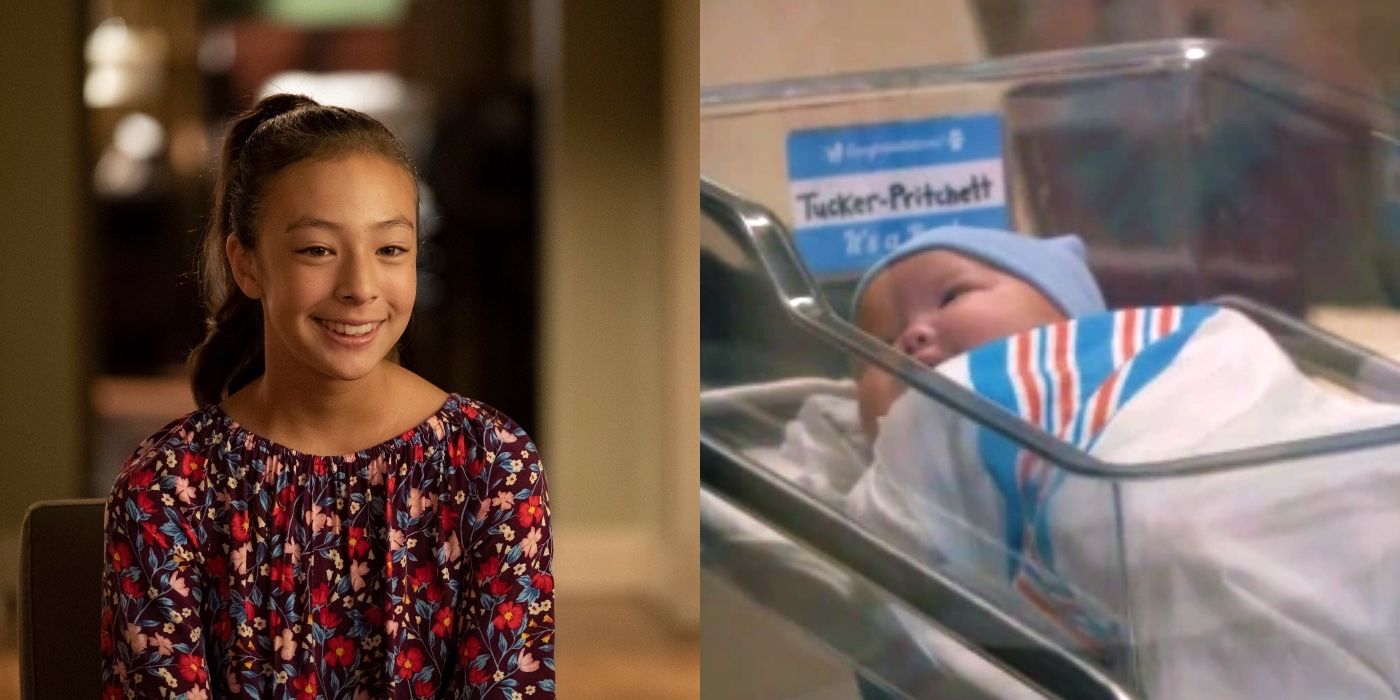 Lily and Rexford Tucker-Pritchett on Modern Family