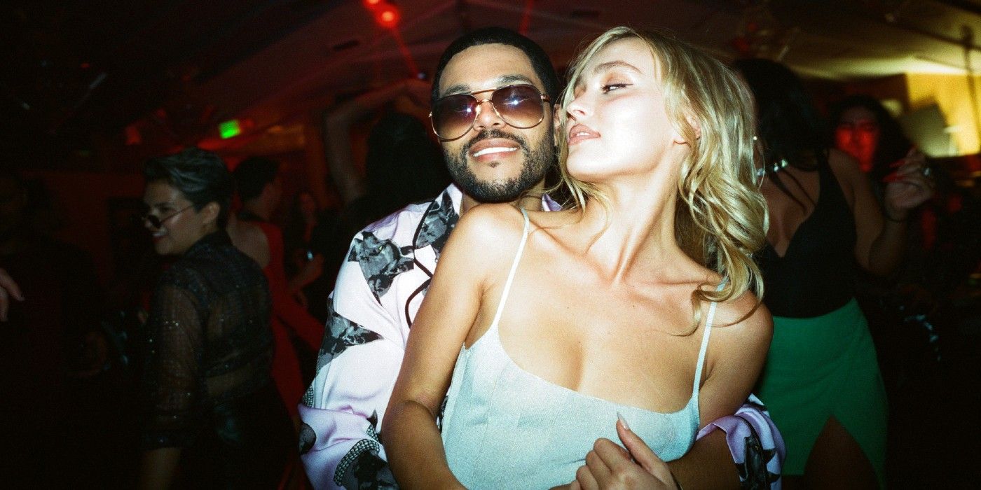 The Weeknd embraces Lily-Rose Depp in The Idol