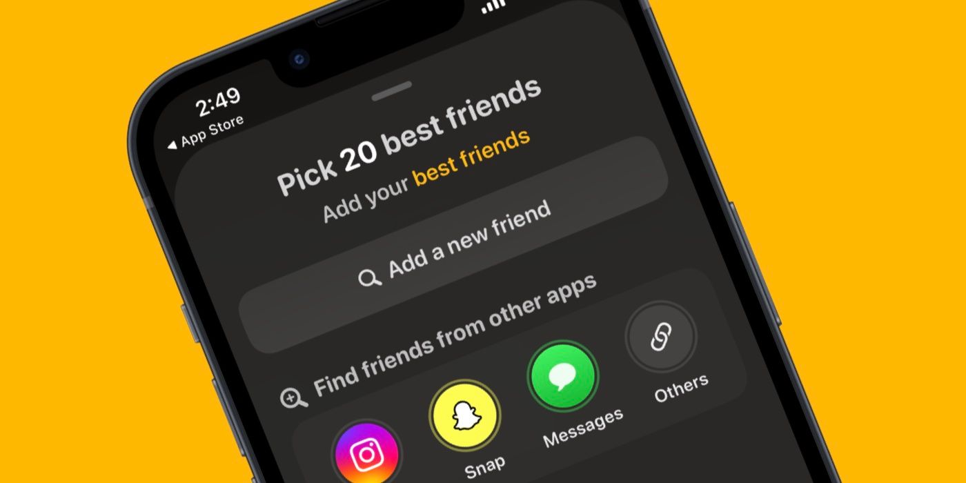 Locket Widget app add friends
