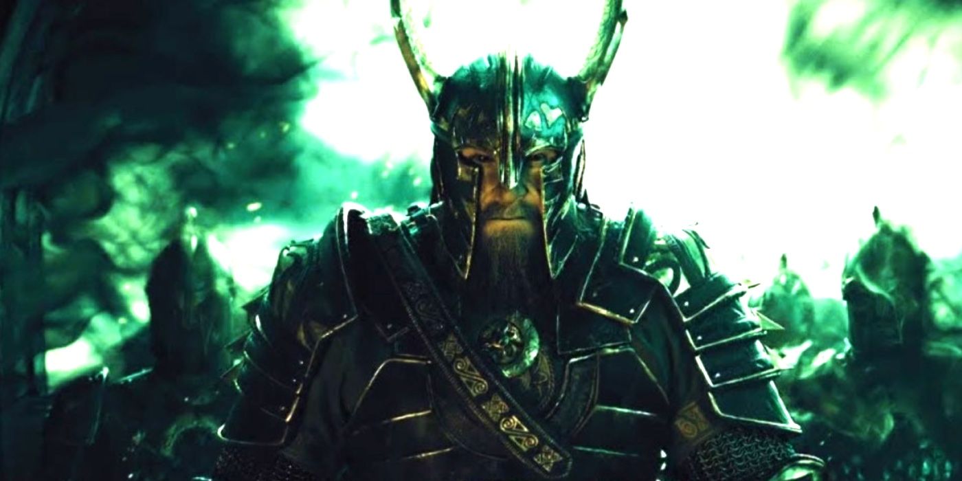 Lord of the Rings_ War of the Rohirrim a character in armor wearing a helmet 