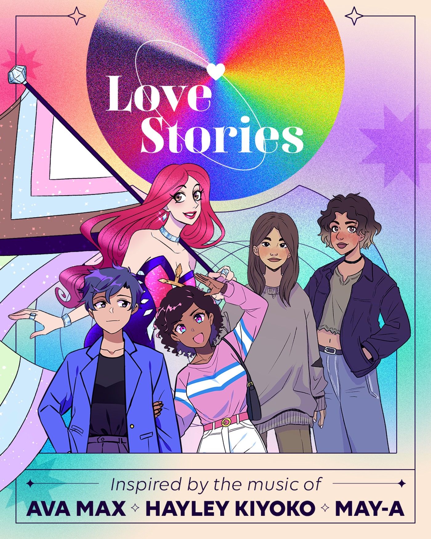 Hayley Kiyoko, Ava Max & MAY-A Join WEBTOON for New Pride Month Comics