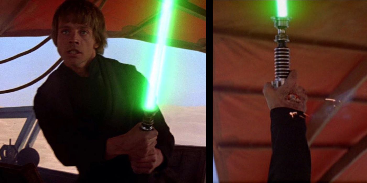 Luke&rsquo;s Hand Shot in Return of the Jedi