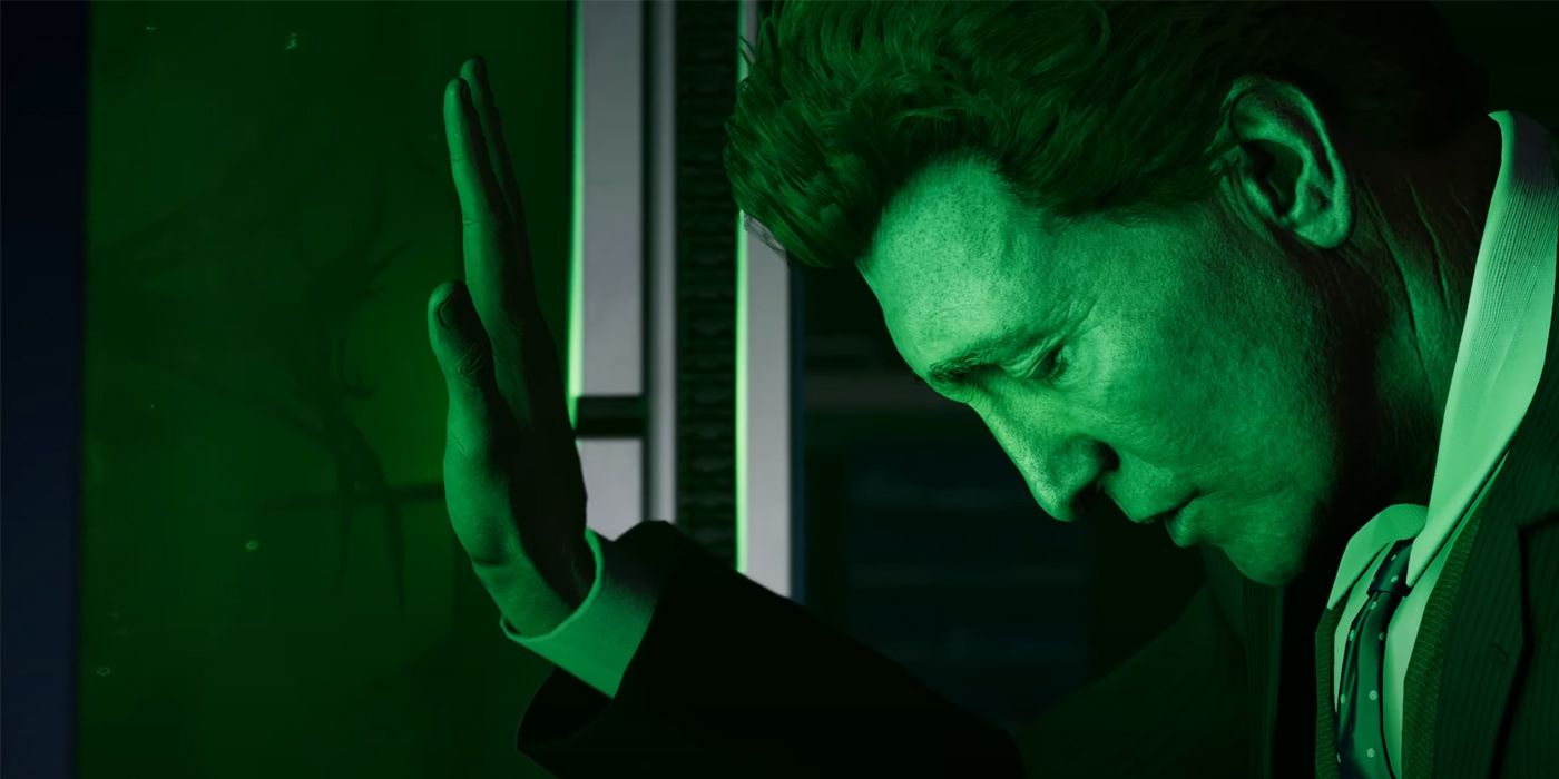   As gavinhas do simbionte Venom alcançando Norman na cena pós-créditos de Marvel's Spider-Man