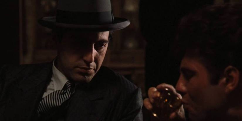 Michael Corleone talking to Carlo in The Godfather