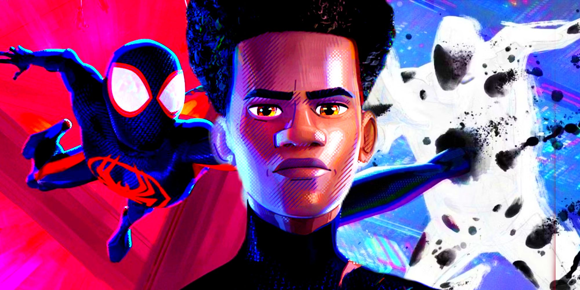Miles Morales vs The Spot in Spider-Man Across the Spider-Verse