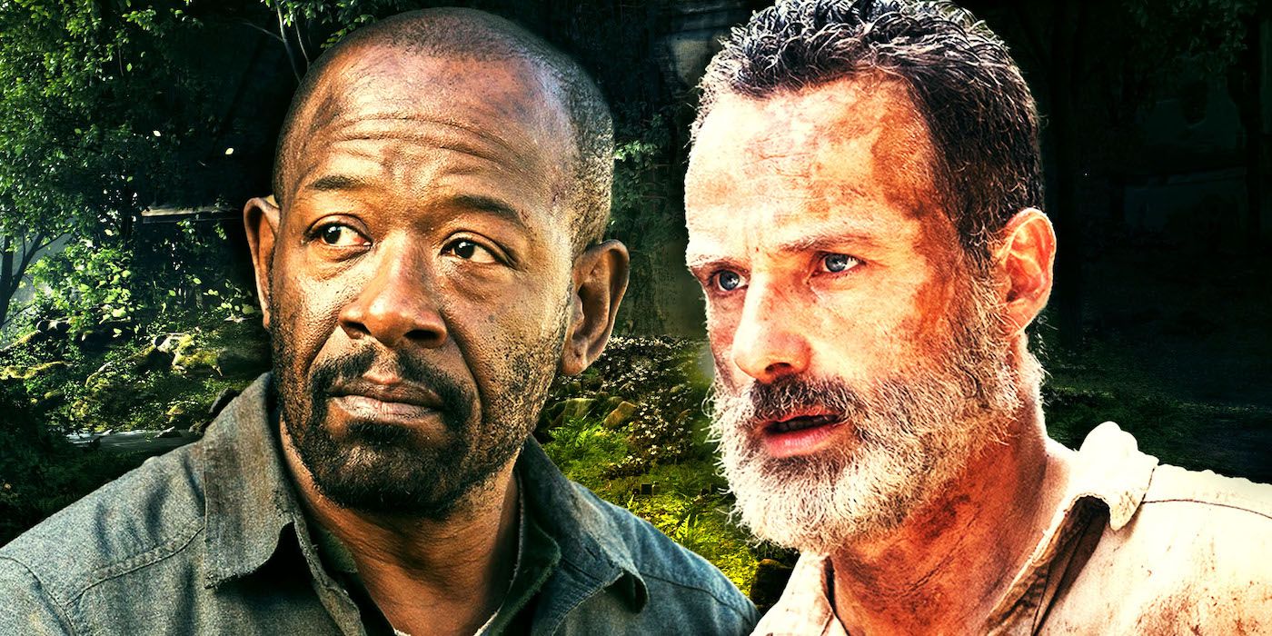 Morgan Rick Walking Dead Spinoff Reunion Promise
