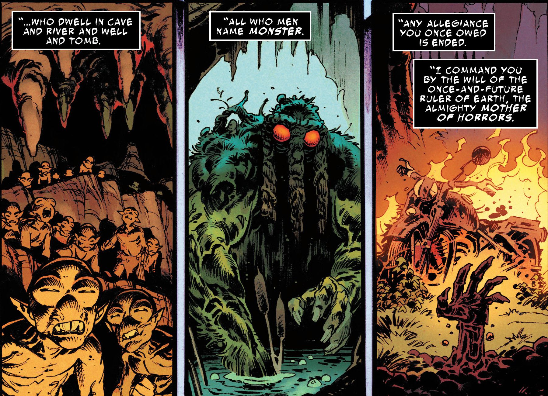 Mother of Horrors Hulk Ghost Rider