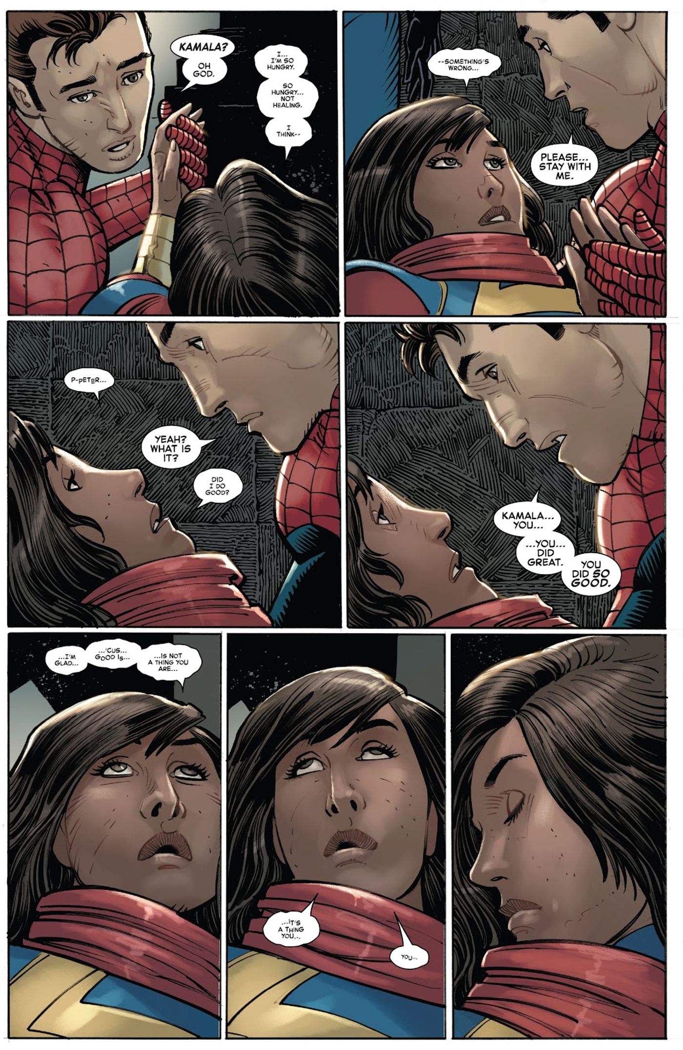 Ms. Marvel dies in Amazing Spider-Man